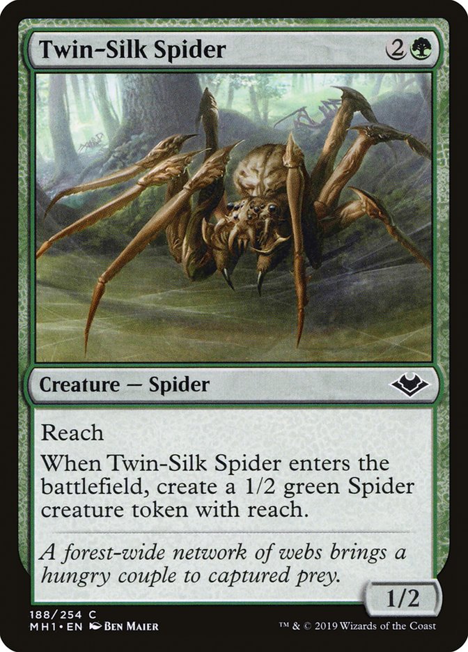 Twin-Silk Spider [Modern Horizons] | D20 Games