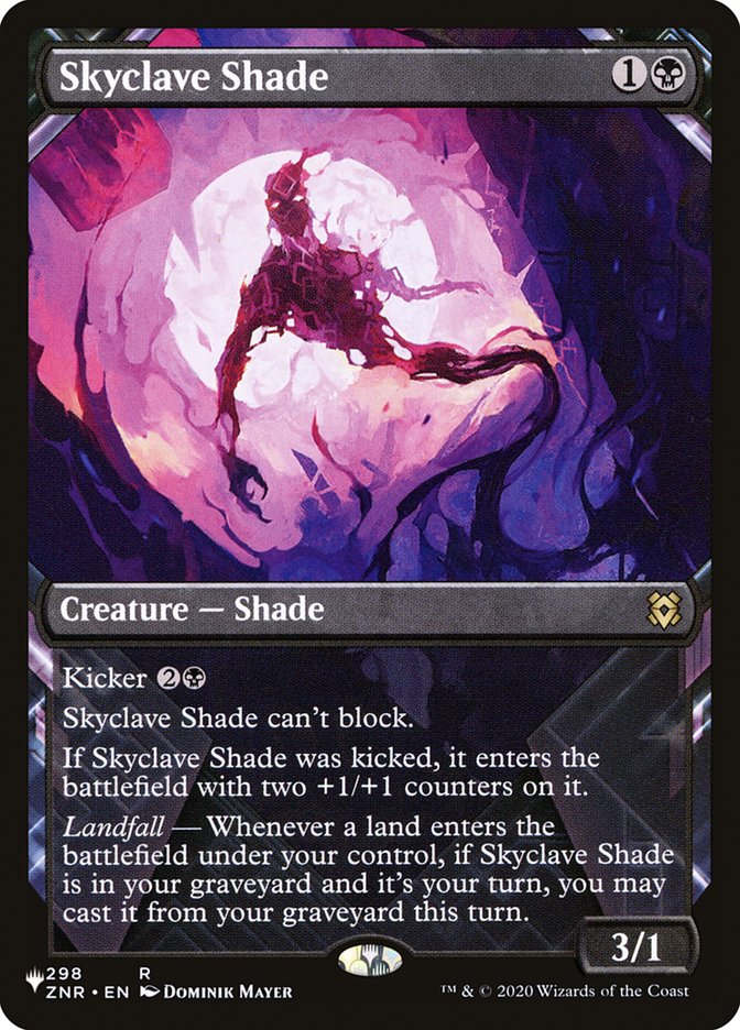 Skyclave Shade (Showcase) [The List] | D20 Games