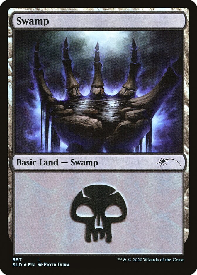 Swamp (Discarding) (557) [Secret Lair Drop Promos] | D20 Games