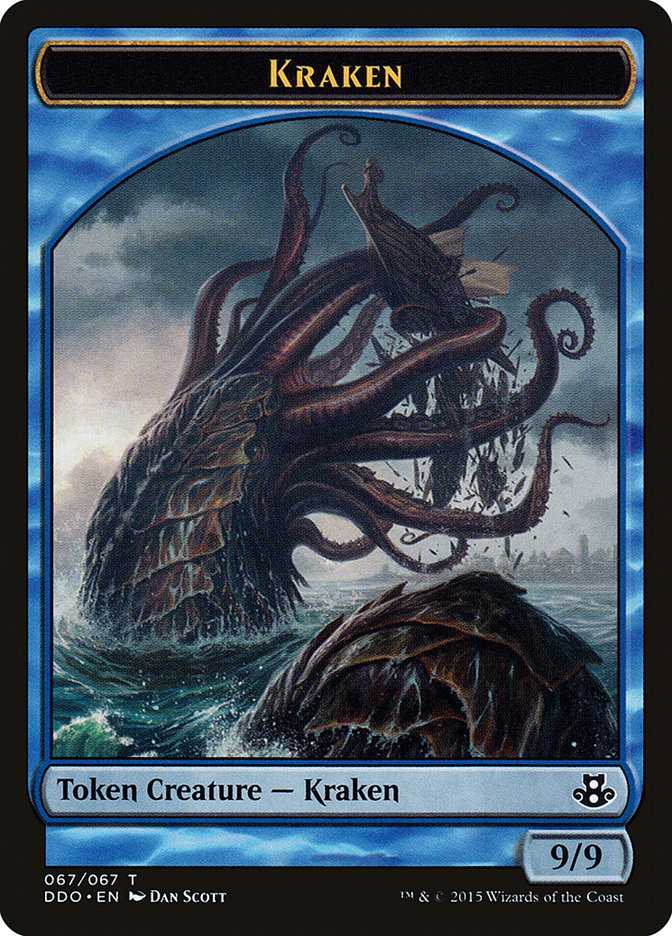 Kraken Token [Duel Decks: Elspeth vs. Kiora] | D20 Games