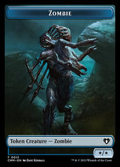 Human Soldier // Zombie (0013) Double-Sided Token [Commander Masters Tokens] | D20 Games