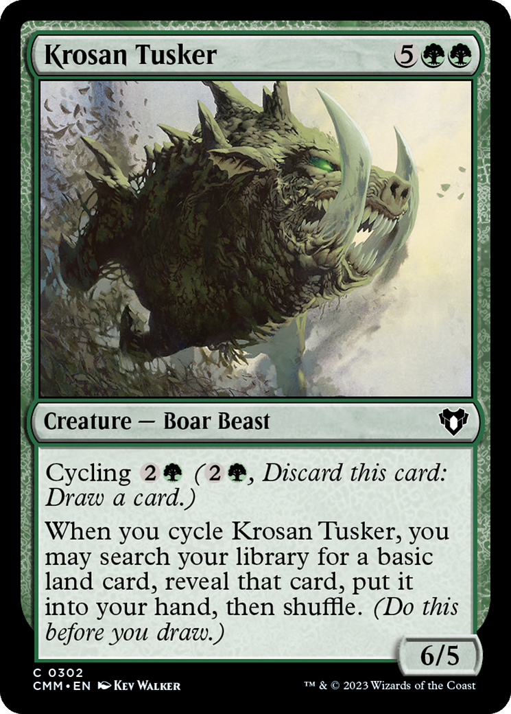 Krosan Tusker [Commander Masters] | D20 Games