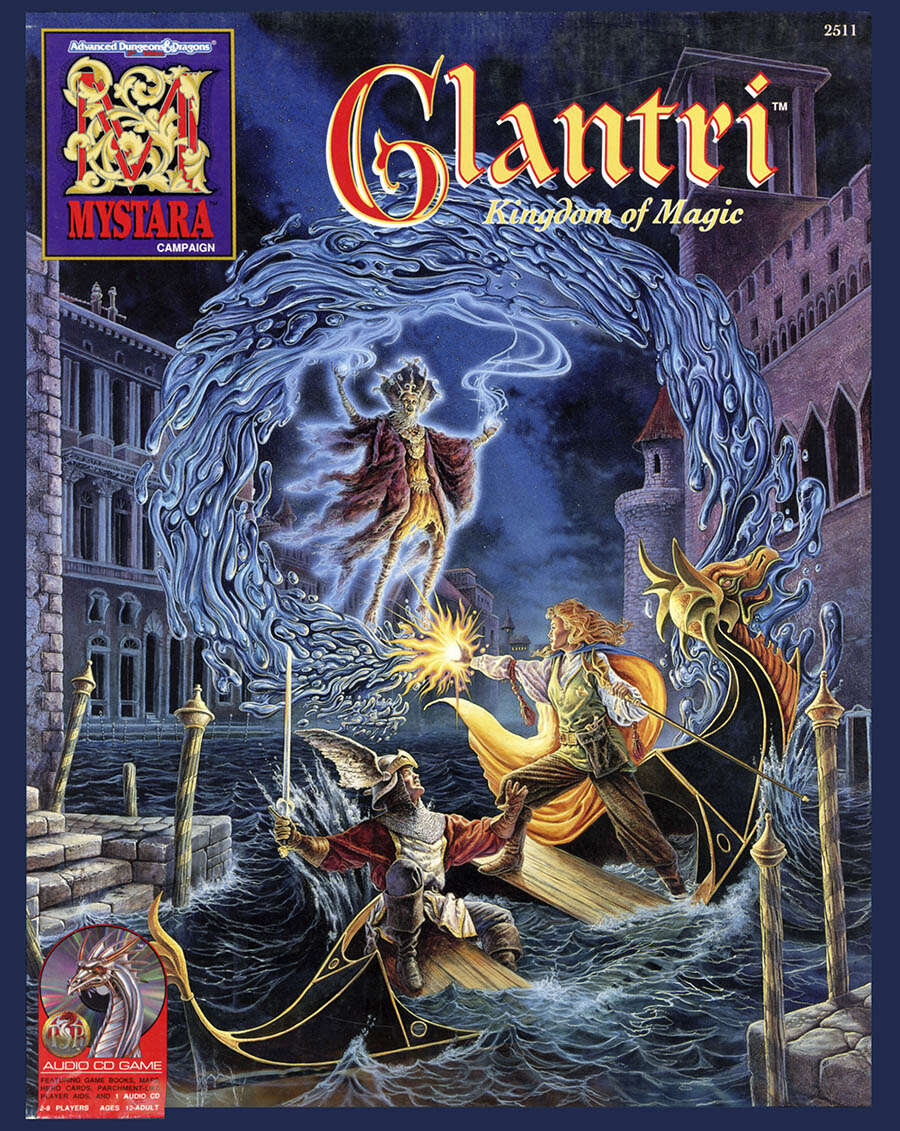 Advanced Dungeons & Dragons Mystara - Glantri Kingdom of Magic | D20 Games