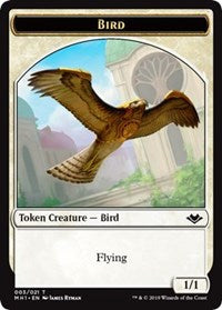 Bird (003) // Squirrel (015) Double-Sided Token [Modern Horizons Tokens] | D20 Games