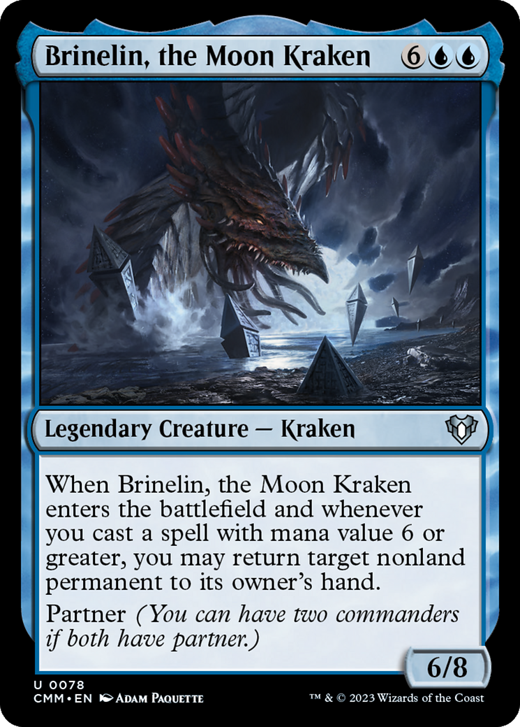 Brinelin, the Moon Kraken [Commander Masters] | D20 Games