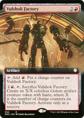 Vulshok Factory (Extended Art) [Phyrexia: All Will Be One Commander] | D20 Games