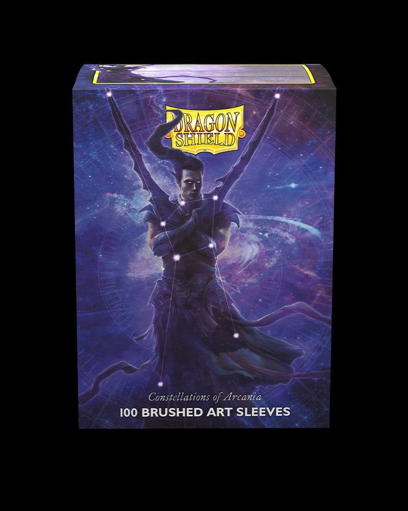 Dragon Shield 100 Brushed Art Sleeves: Constellations of Arcania: Alaric | D20 Games
