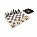 WE Games Best Value Tournament Chess Set - 20 inch: Green