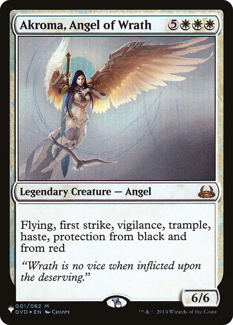 Akroma, Angel of Wrath [The List Reprints] | D20 Games