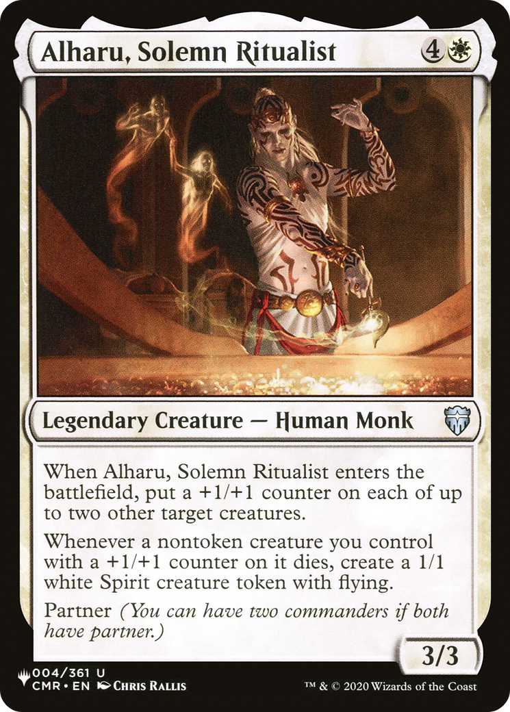 Alharu, Solemn Ritualist [The List Reprints] | D20 Games