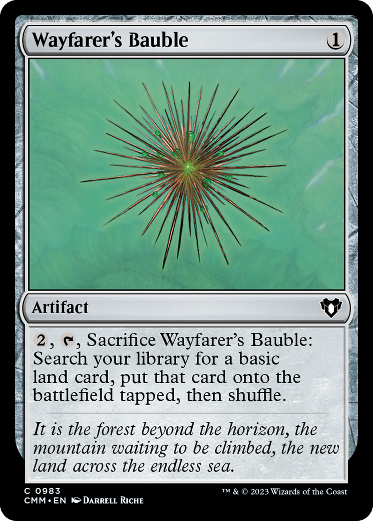 Wayfarer's Bauble [Commander Masters] | D20 Games