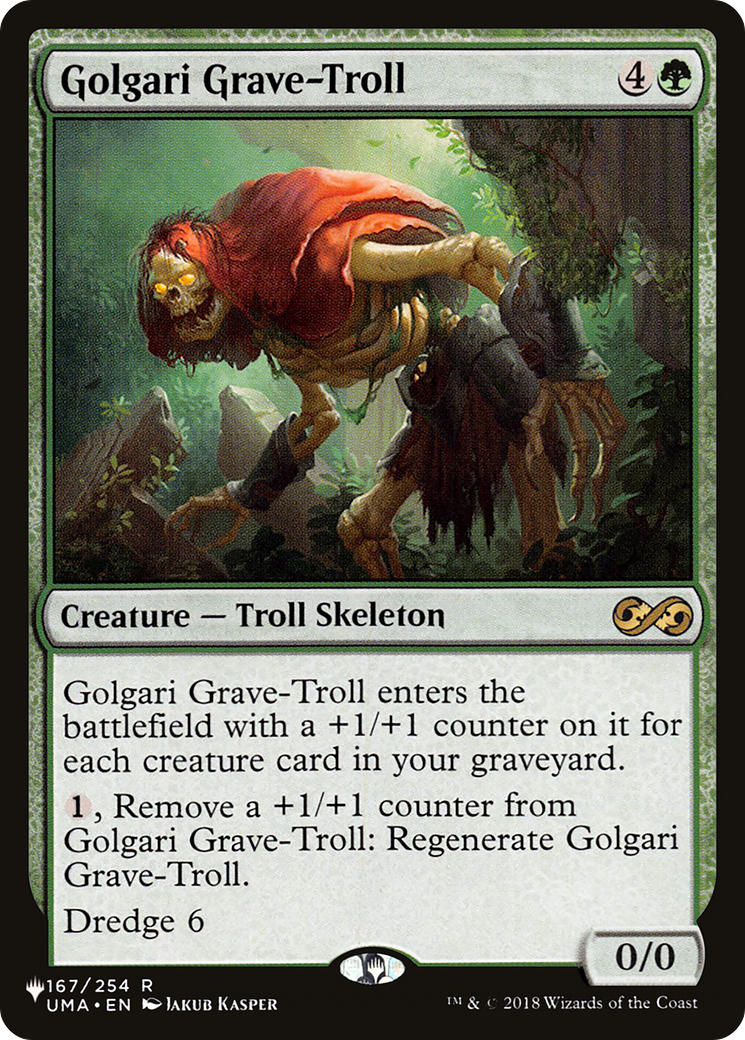 Golgari Grave-Troll [The List] | D20 Games