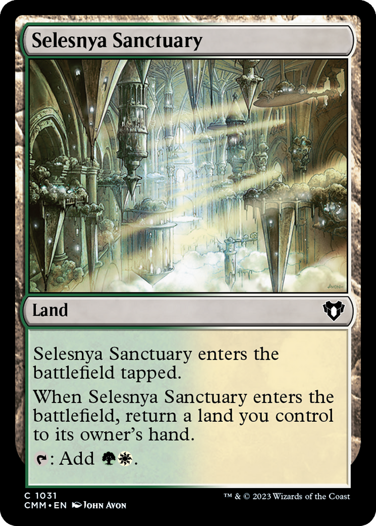 Selesnya Sanctuary [Commander Masters] | D20 Games