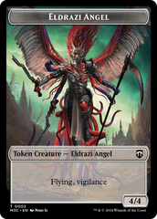 Eldrazi Angel // Copy Double-Sided Token [Modern Horizons 3 Commander Tokens] | D20 Games