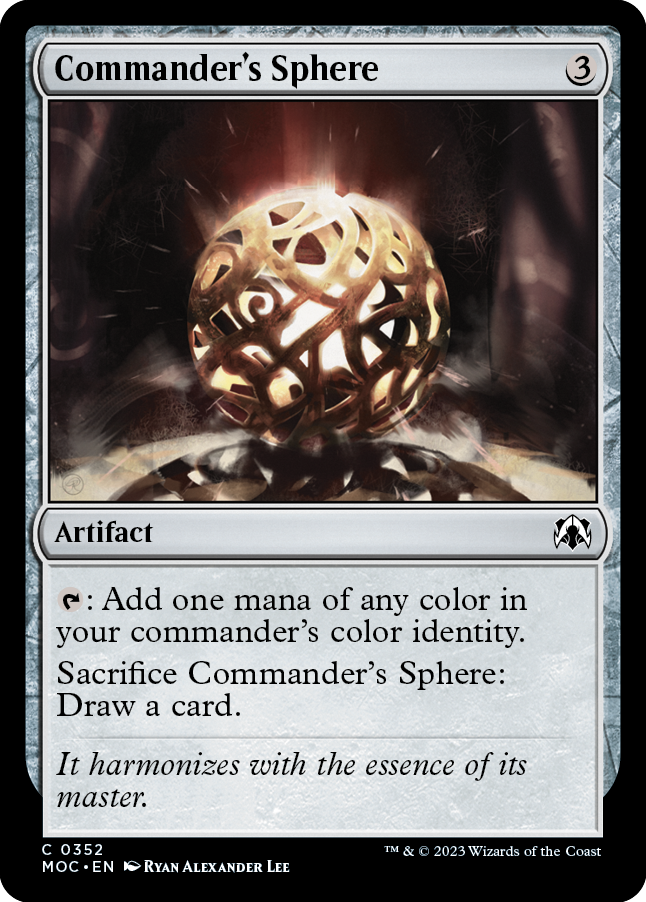 Commander's Sphere [March of the Machine Commander] | D20 Games