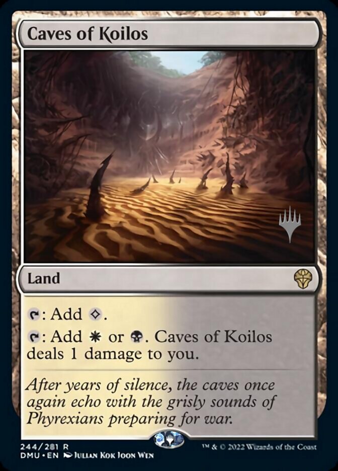 Caves of Koilos (Promo Pack) [Dominaria United Promos] | D20 Games