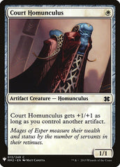 Court Homunculus [Mystery Booster] | D20 Games