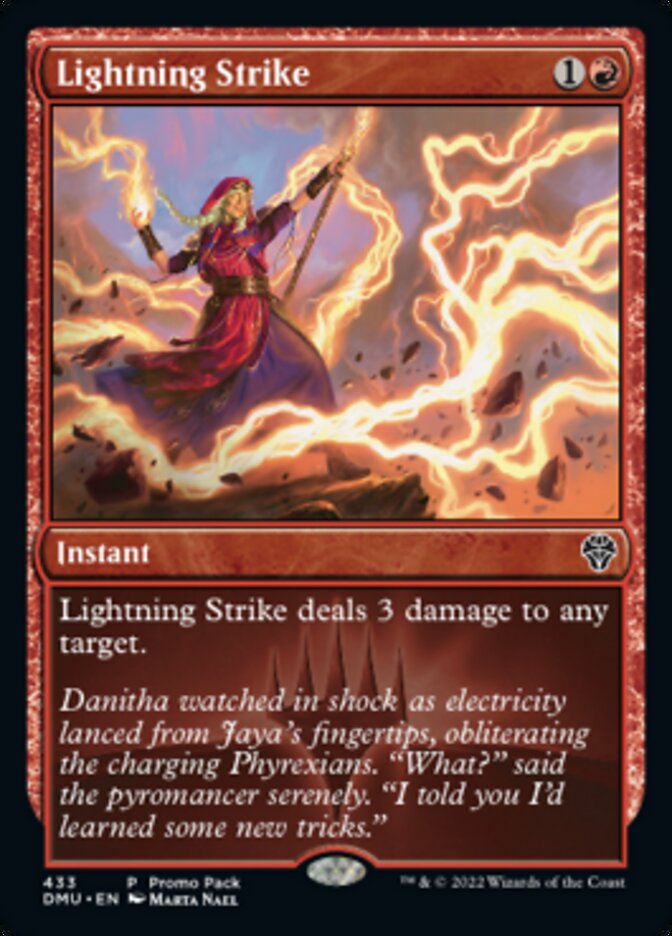 Lightning Strike (Promo Pack) [Dominaria United Promos] | D20 Games