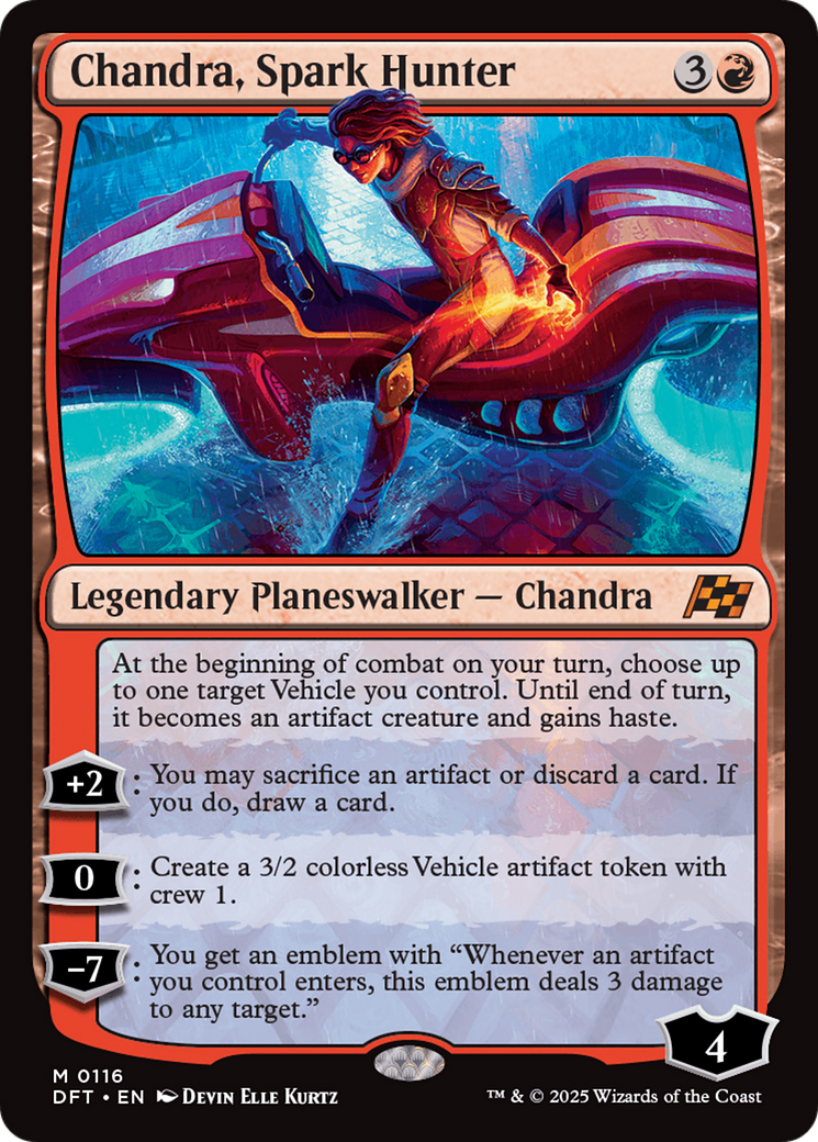 Chandra, Spark Hunter [Aetherdrift] | D20 Games