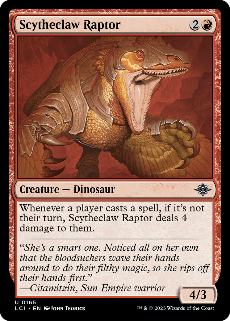 Scytheclaw Raptor [The Lost Caverns of Ixalan] | D20 Games