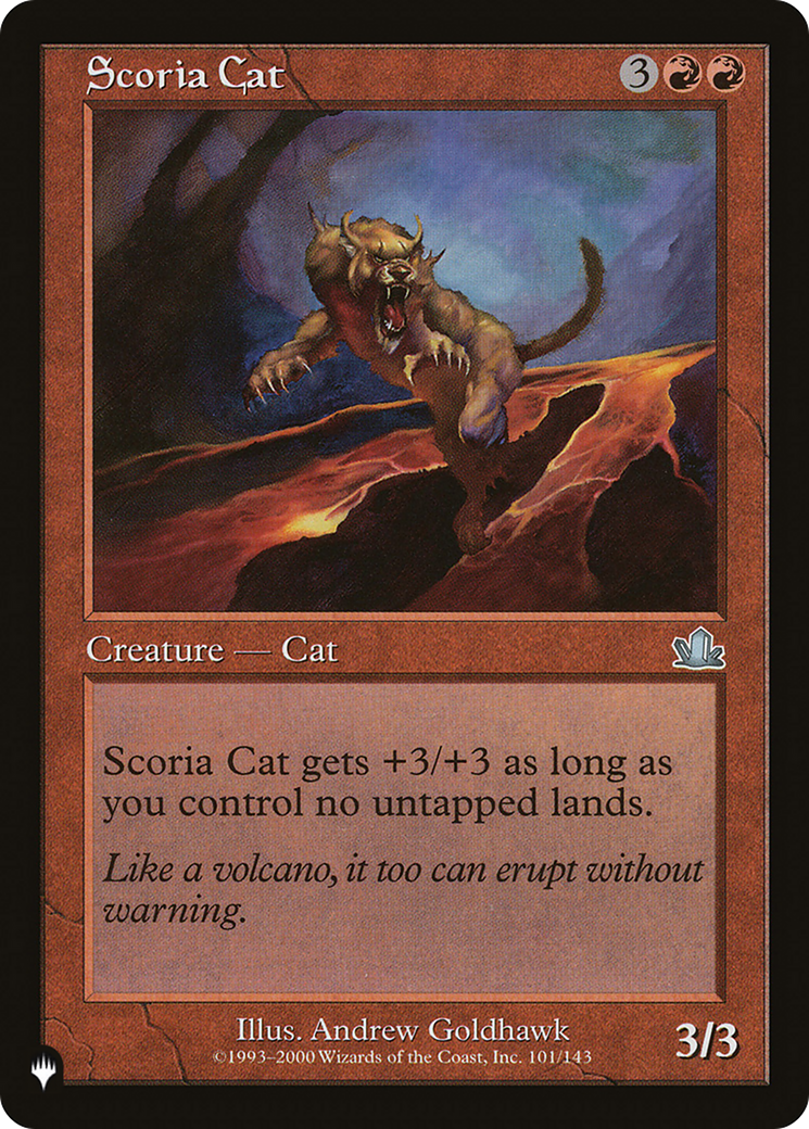 Scoria Cat [The List] | D20 Games