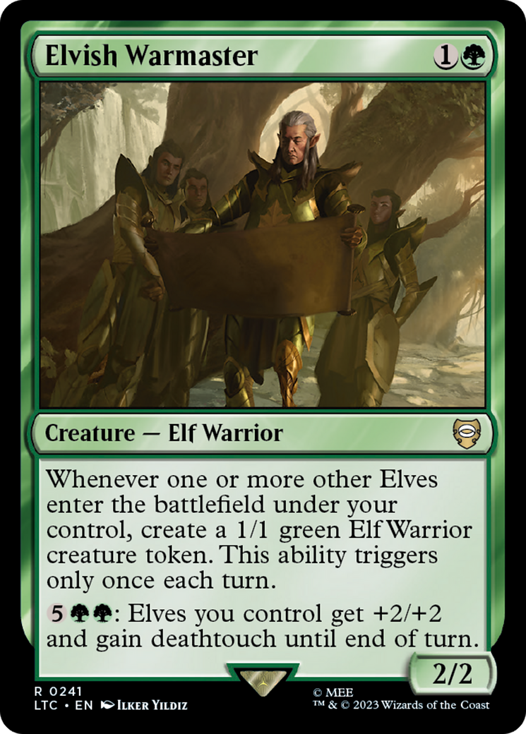 Elvish Warmaster [The Lord of the Rings: Tales of Middle-Earth Commander] | D20 Games