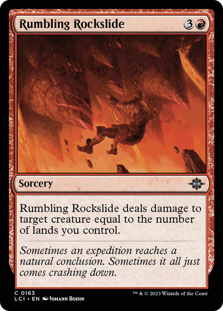 Rumbling Rockslide [The Lost Caverns of Ixalan] | D20 Games