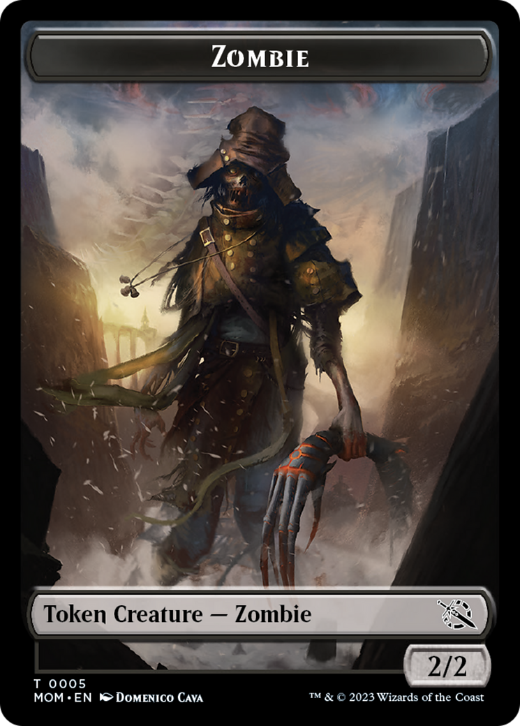 Zombie Token [March of the Machine Tokens] | D20 Games