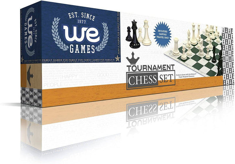 Ultimate Tournament Silicone Chess Set - Green, 4 in. King