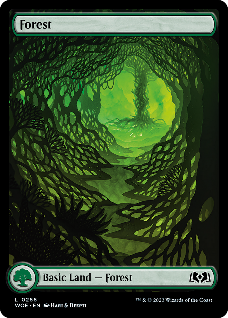 Forest (266) (Full-Art) [Wilds of Eldraine] | D20 Games