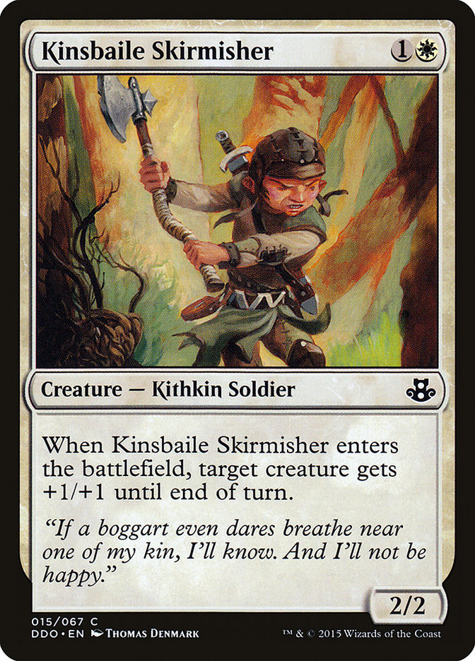 Kinsbaile Skirmisher [Duel Decks: Elspeth vs. Kiora] | D20 Games