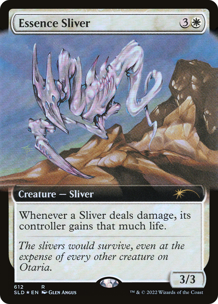 Essence Sliver (Extended Art) [Secret Lair Drop Series] | D20 Games