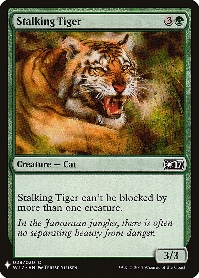 Stalking Tiger [Mystery Booster] | D20 Games