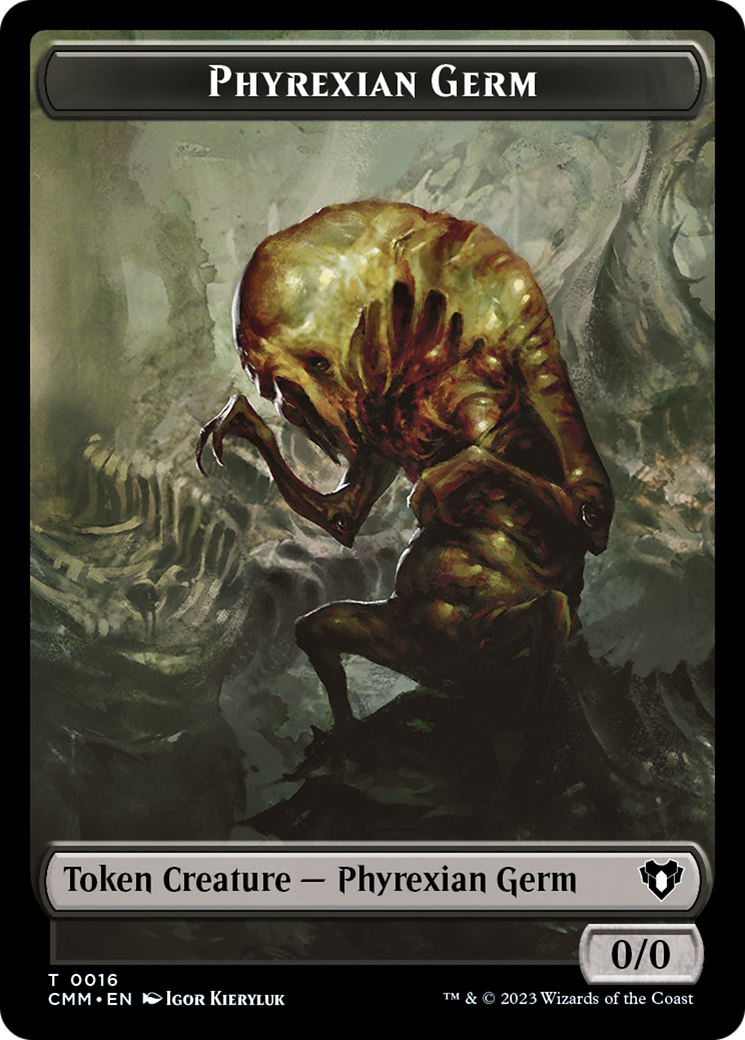 Phyrexian Germ Token [Commander Masters Tokens] | D20 Games