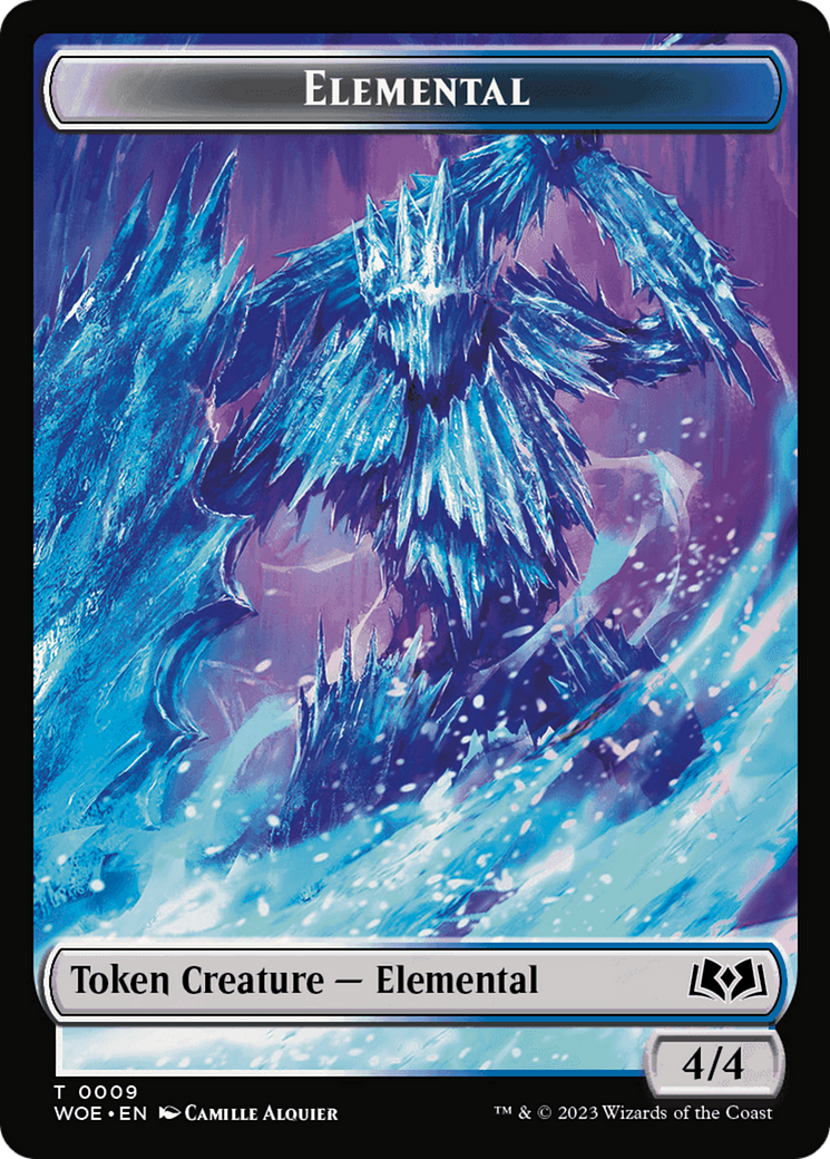 Elemental Token [Wilds of Eldraine Tokens] | D20 Games