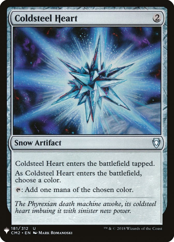 Coldsteel Heart [Mystery Booster] | D20 Games