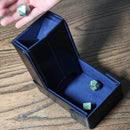 The Keep: Compact Magnetic Dice Tower and Dice Tray, Blue