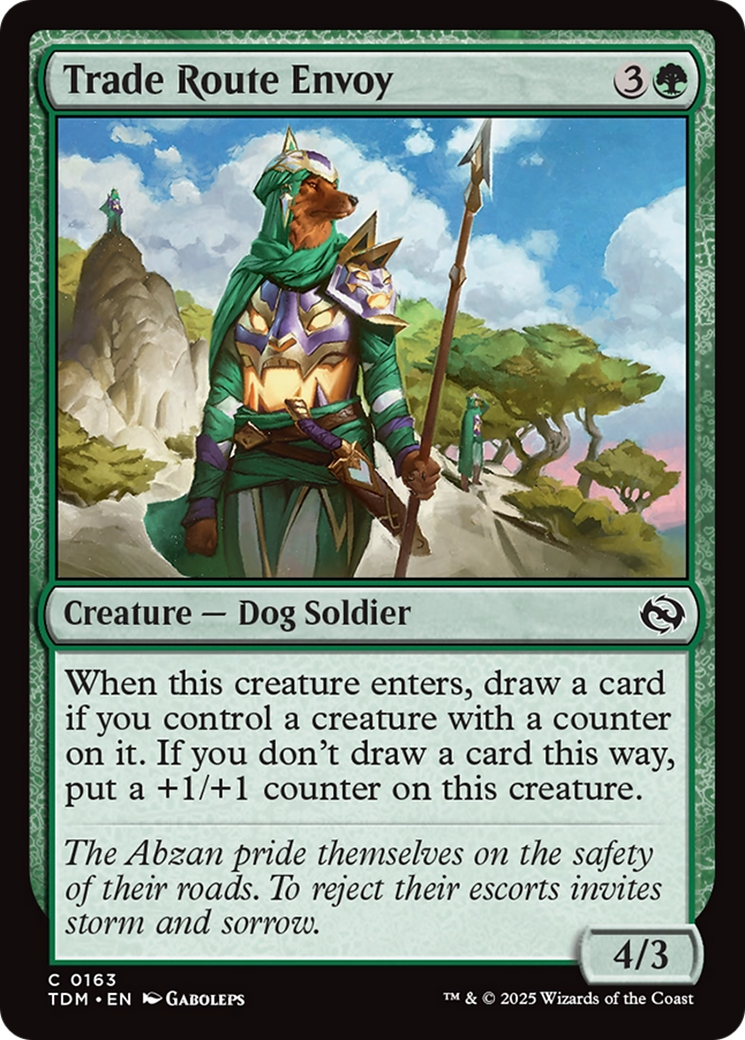 Trade Route Envoy [Tarkir: Dragonstorm] | D20 Games