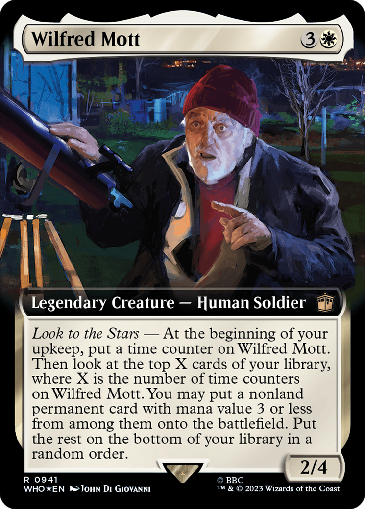 Wilfred Mott (Extended Art) (Surge Foil) [Doctor Who] | D20 Games