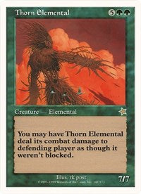 Thorn Elemental (Oversized) [Oversize Cards] | D20 Games