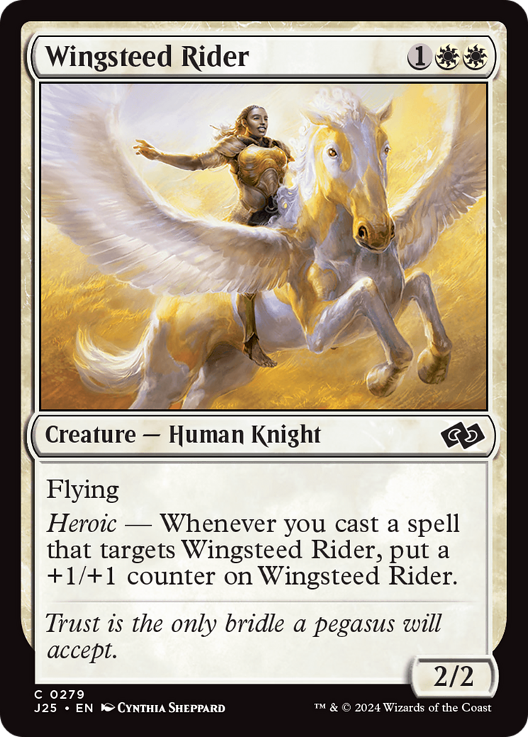 Wingsteed Rider [Foundations Jumpstart] | D20 Games