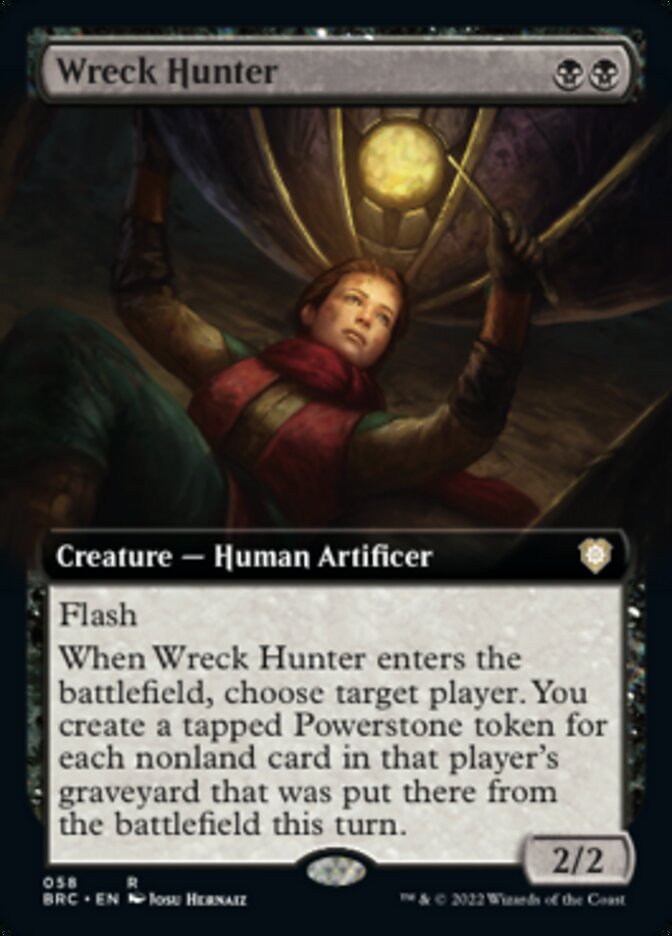 Wreck Hunter (Extended Art) [The Brothers' War Commander] | D20 Games