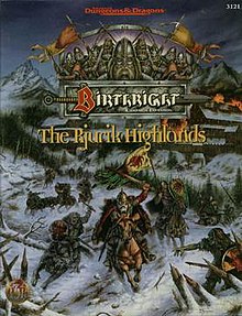 Advanced Dungeons & Dragons Birthright - The Rjurik Highlords | D20 Games