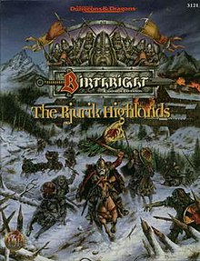 Advanced Dungeons & Dragons Birthright - The Rjurik Highlords