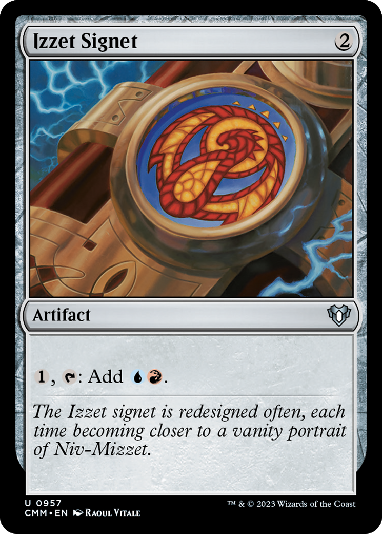 Izzet Signet [Commander Masters] | D20 Games