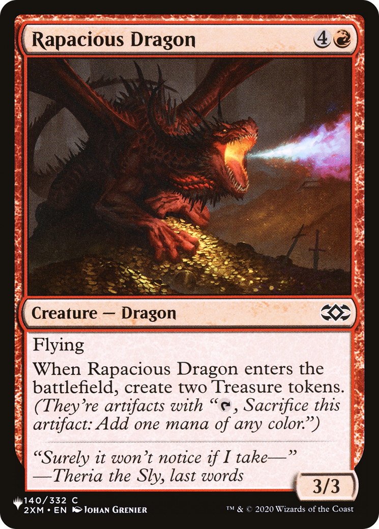 Rapacious Dragon [The List] | D20 Games