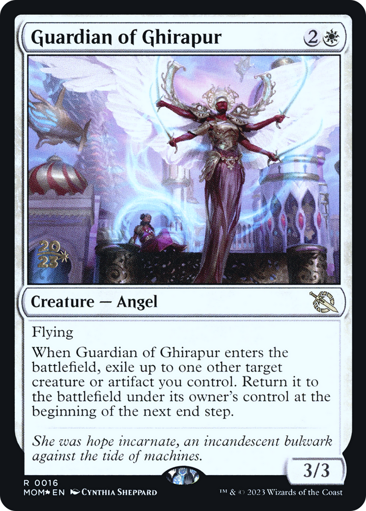 Guardian of Ghirapur [March of the Machine Prerelease Promos] | D20 Games