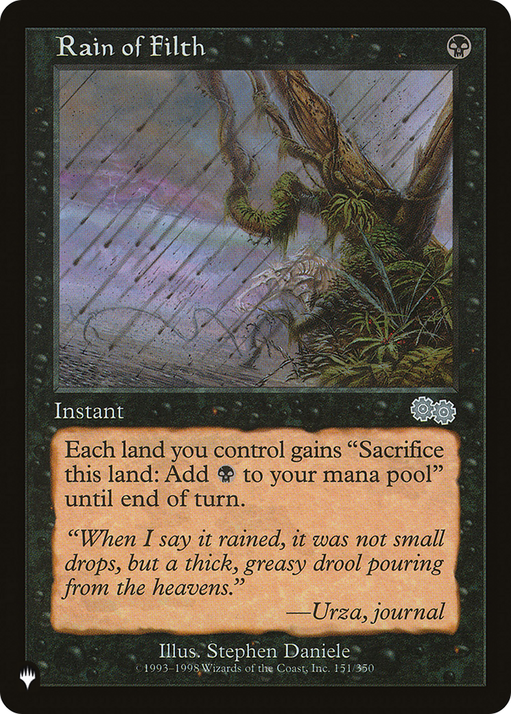 Rain of Filth [The List] | D20 Games