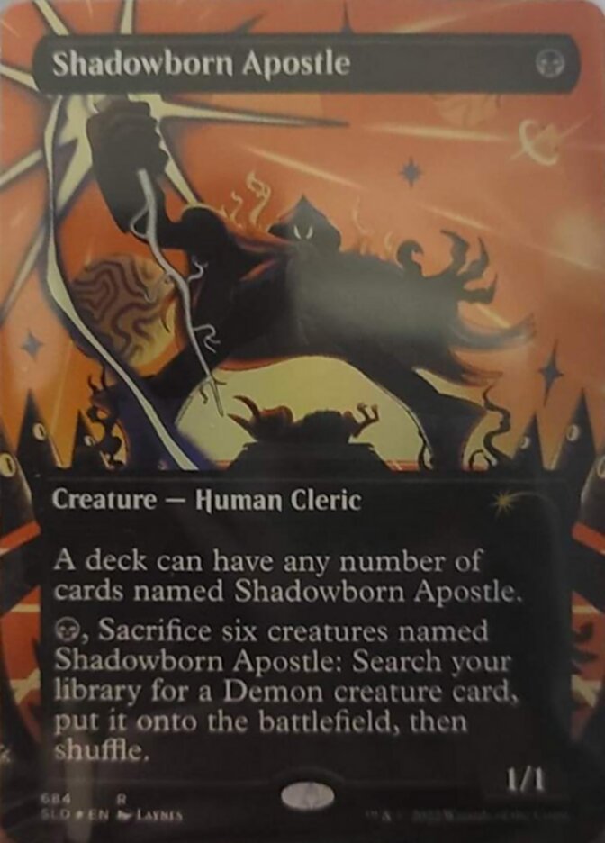 Shadowborn Apostle (Borderless) (684) [Secret Lair Drop Promos] | D20 Games