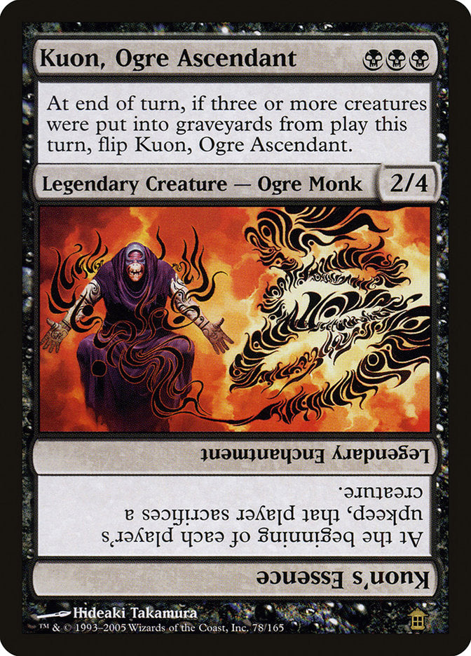 Kuon, Ogre Ascendant // Kuon's Essence [Saviors of Kamigawa] | D20 Games